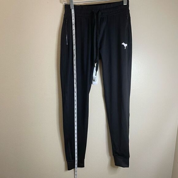 PINK|by Victoria Secret| Ultimate|Black basic|Track pant| Joggers| zipper pocket - Picture 3 of 11